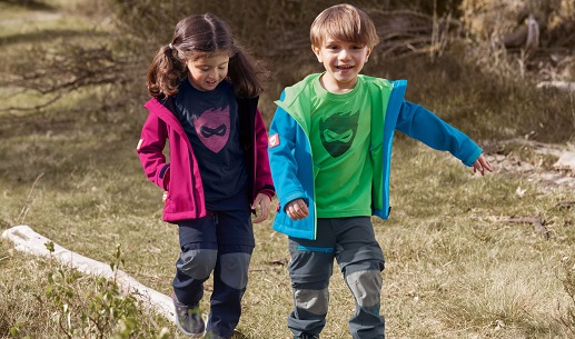 Proč je softshell ideální volbou pro děti?