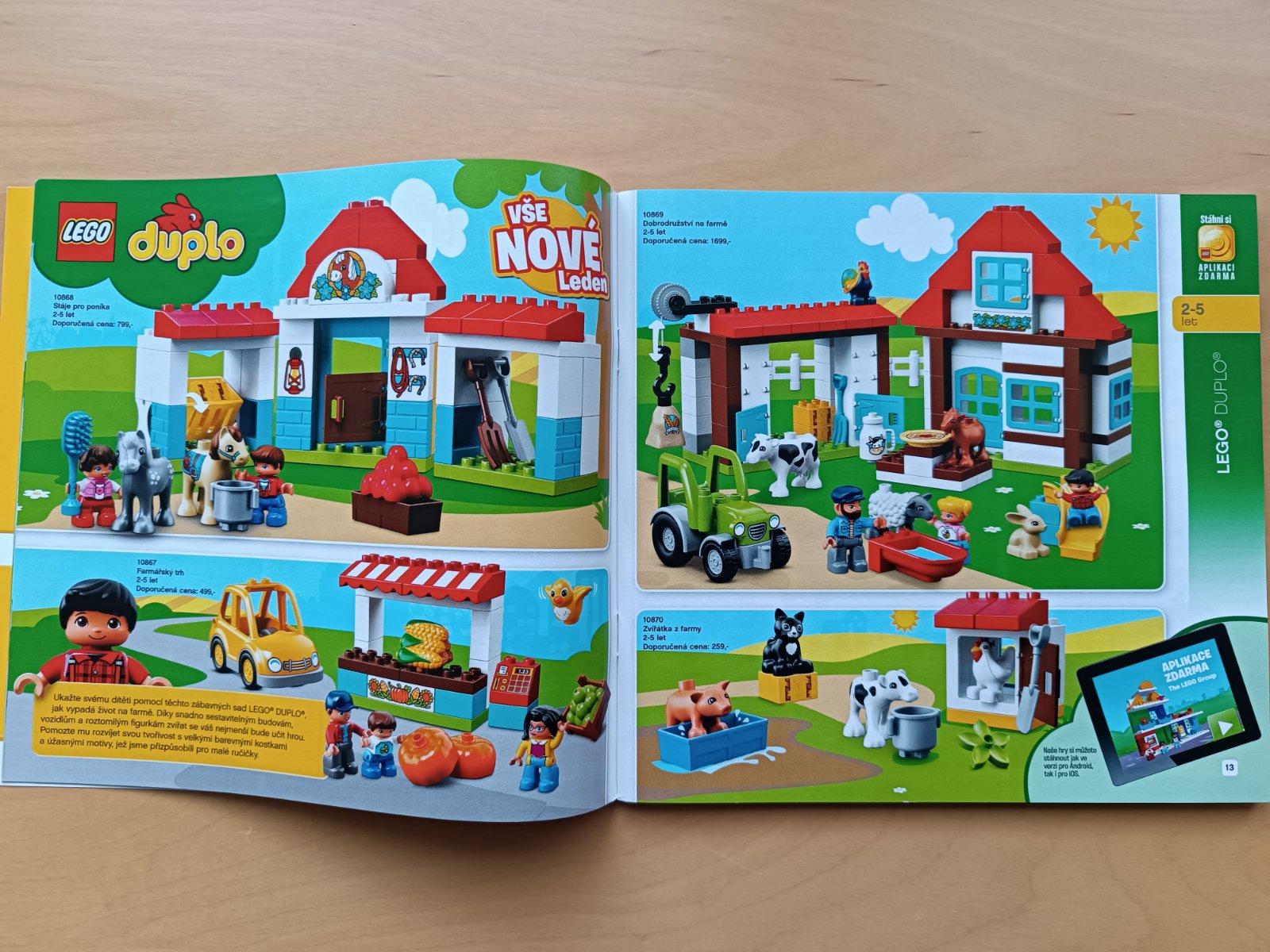 ☘️ LEGO KATALOG 2018 leden-červen
