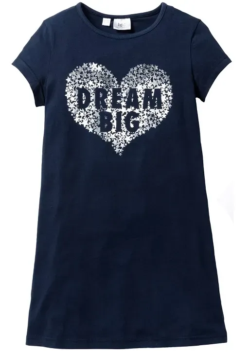 ☘️ 2-pack NOČNÍ KOŠILE dlouhá trička tmavá+bílá vel. 152/158