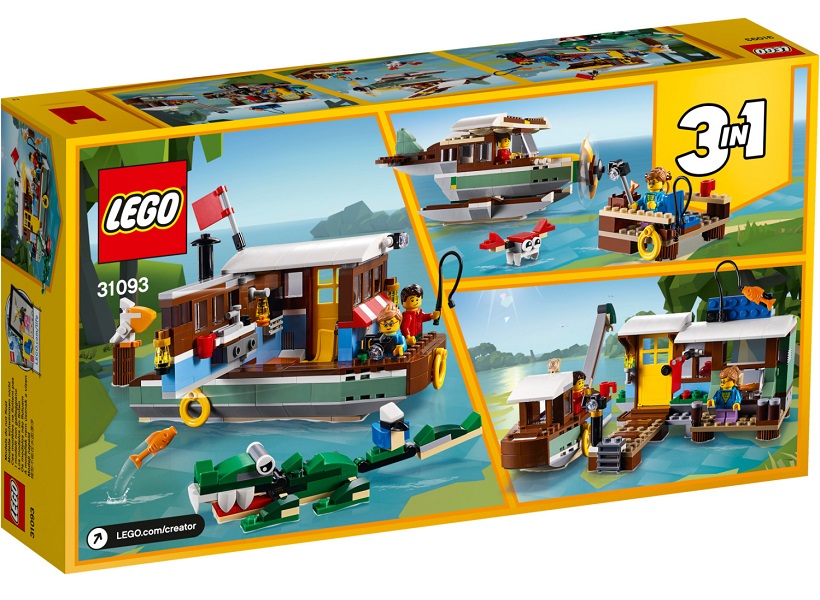 ☘️ LEGO Creator 31093 Říční hausbót
