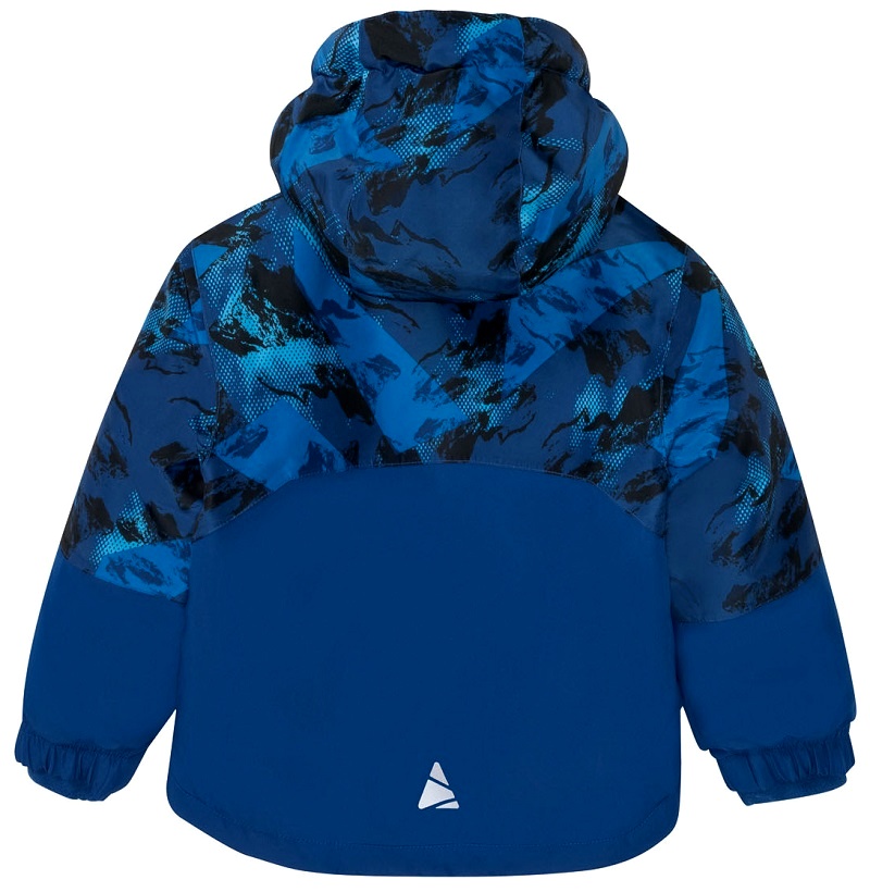 ☘️ Klučičí LYŽAŘSKÁ BUNDA zimní modrá vel. 110/116