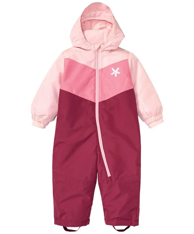 ☘️ Holčičí ZIMNÍ KOMBINÉZA růžový / vínový overal vel. 98