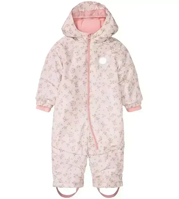 ☘️ Holčičí ZIMNÍ KOMBINÉZA kytičkovaná vel. 80