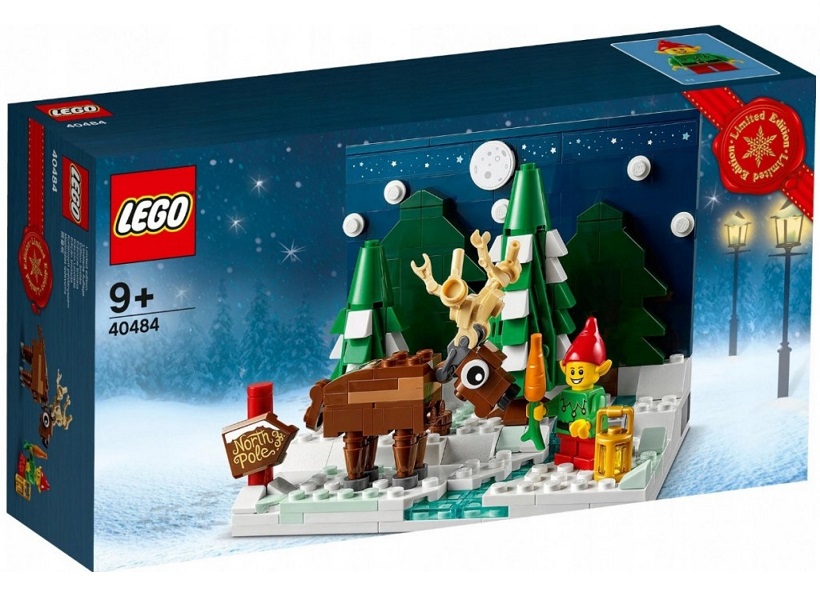 ☘️ VÁNOČNÍ LEGO 40484 Santova předzahrádka