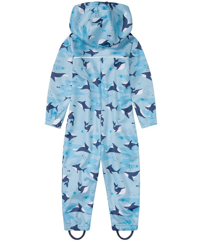 ☘️ Klučičí SOFTSHELLOVÁ KOMBINÉZA overal mořský svět vel. 86/92