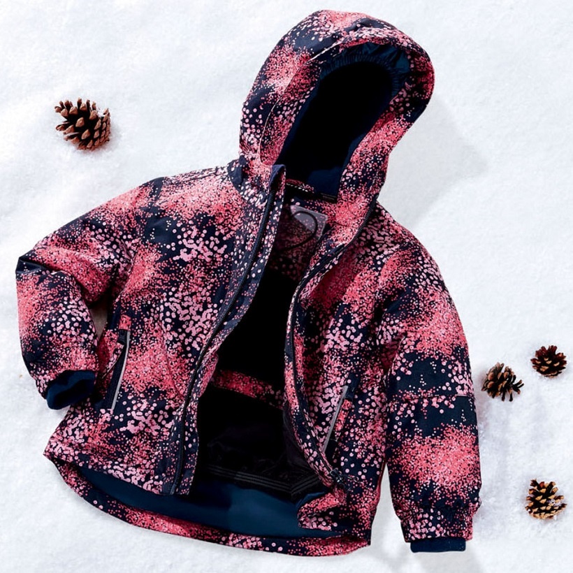 ☘️ Dívčí LYŽAŘSKÁ BUNDA zimní barevná vel. 110/116