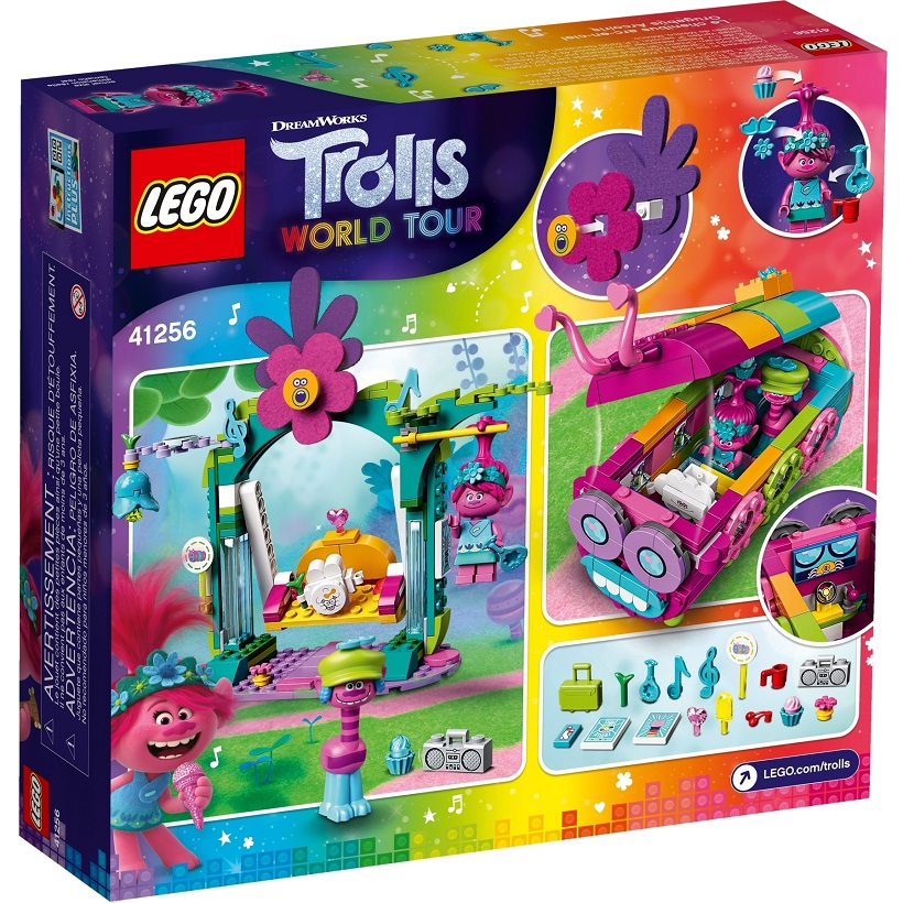 ☘️ LEGO Trolls 41256 Duhový housenkobus