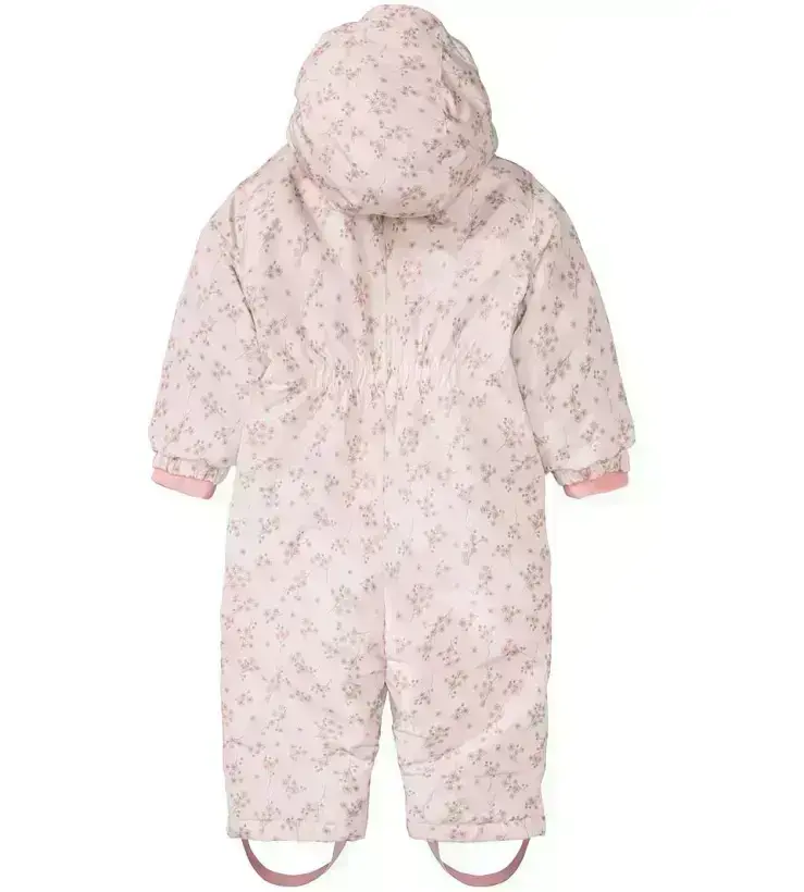 ☘️ Holčičí ZIMNÍ KOMBINÉZA kytičkovaná vel. 80