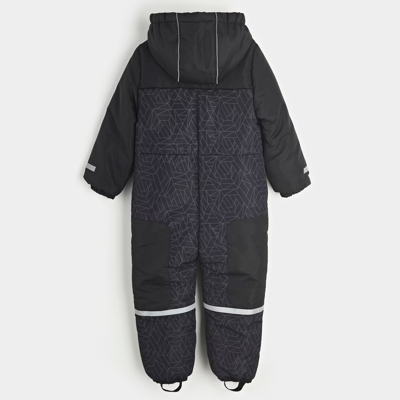 ☘️ Klučičí ČERNÁ KOMBINÉZA zimní overal vel. 122