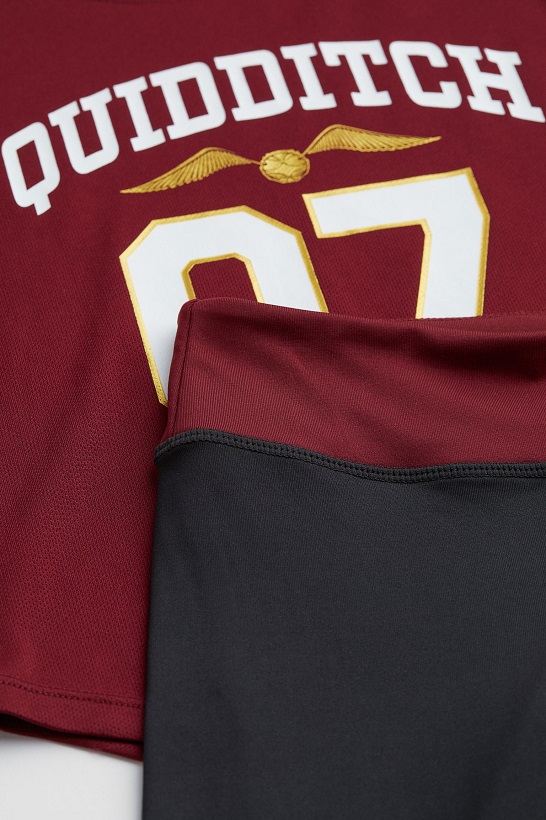 ☘️ Dívčí SPORTOVNÍ SET H&M Harry Potter tričko + legíny