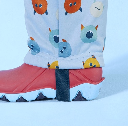 ☘️ Dětská SOFTSHELLOVÁ KOMBINÉZA světlý overal příšerky vel. 110/116