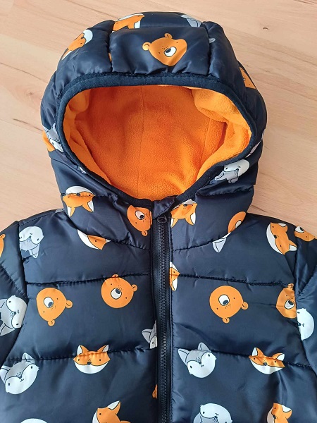 ☘️ Dětská ZVÍŘÁTKOVÁ BUNDA přechodová s kapucí vel. 98