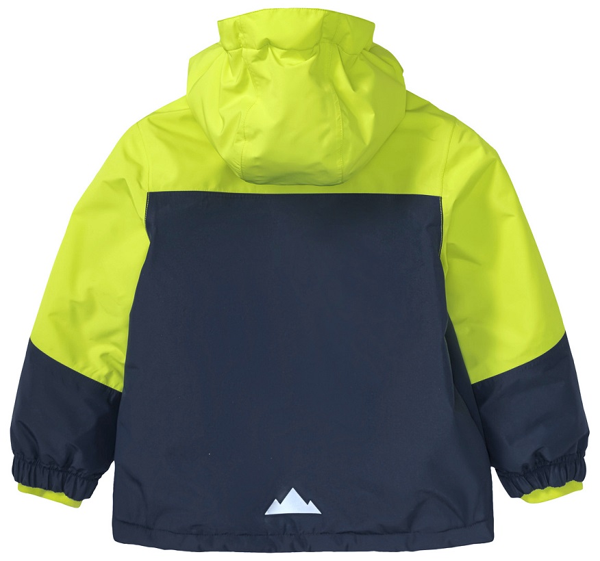 ☘️ Klučičí LYŽAŘSKÝ SET zimní bunda + fosforové oteplováky vel. 110/116