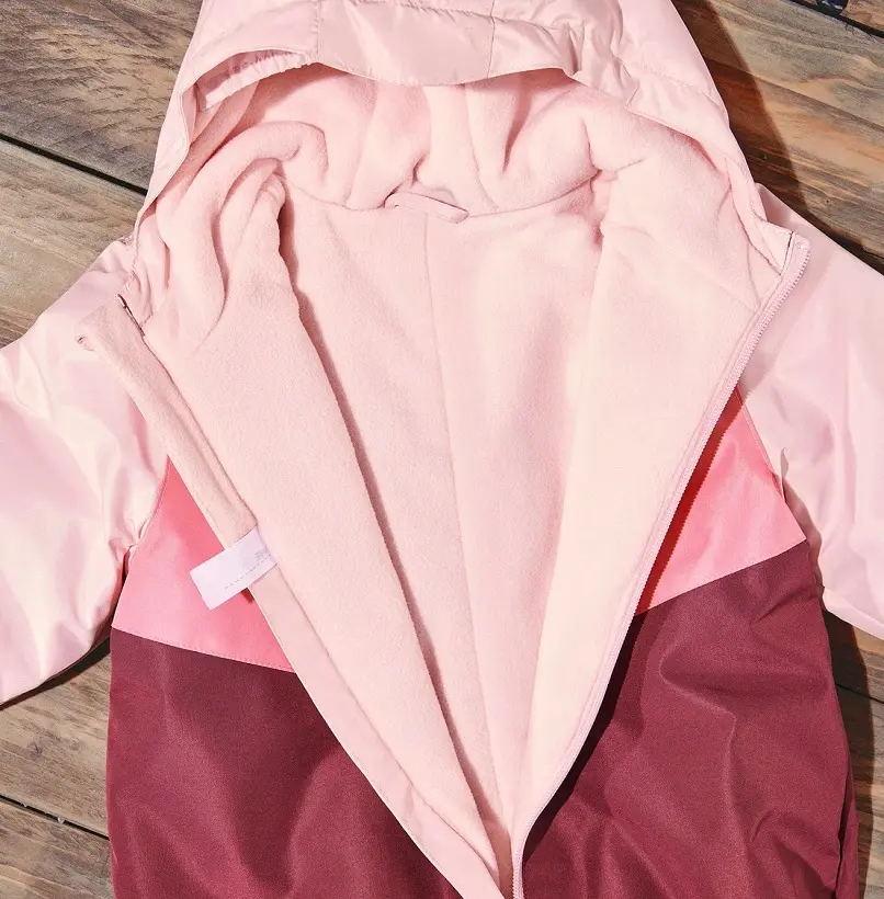 ☘️ Holčičí ZIMNÍ KOMBINÉZA růžový / vínový overal vel. 98