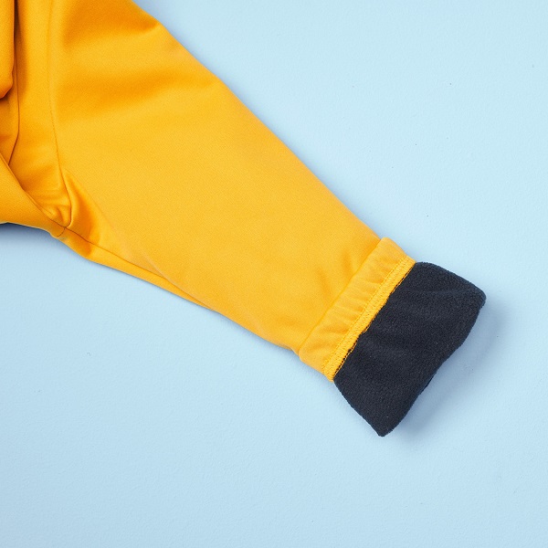 ☘️ Dětská SOFTSHELLOVÁ KOMBINÉZA overal s kormidlem žloutkový vel. 110/116