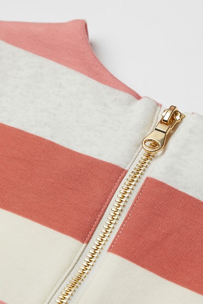 ☘️ Dívčí PRUHOVANÉ ŠATY H&M světlé s páskem