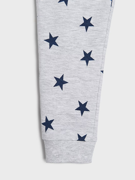 ☘️ 3-pack TEPLÁKY HVĚZDIČKY tmavé + modré + šedé vel. 134