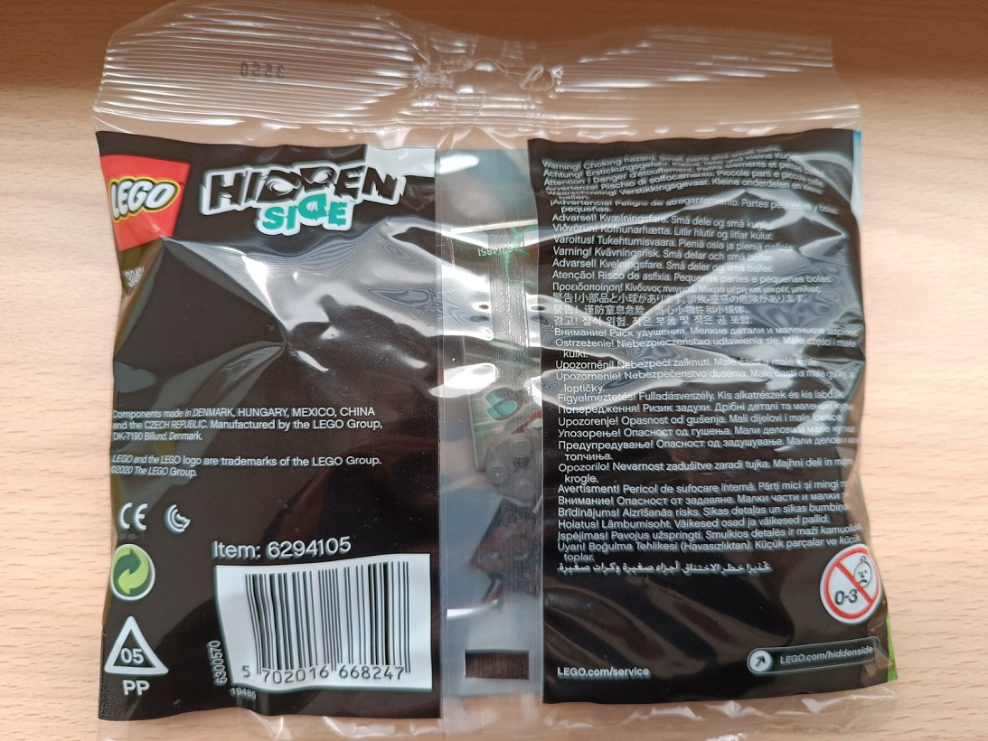 ☘️ LEGO Hidden Side 30464 El Fuegův kaskadérský kanón