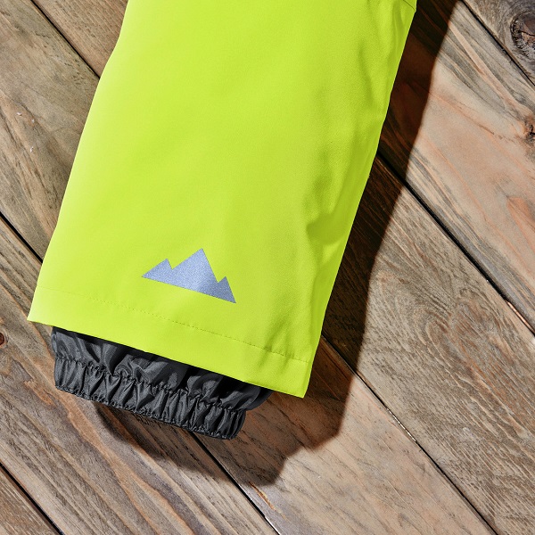 ☘️ Klučičí LYŽAŘSKÝ SET zimní bunda + fosforové oteplováky vel. 110/116