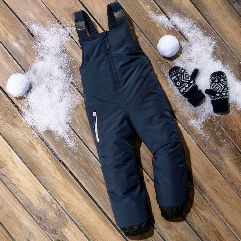 ☘️ Dívčí LYŽAŘSKÝ SET zimní bunda malinová + oteplováky vel. 98/104