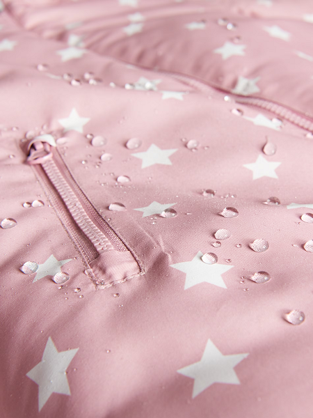 ☘️ Dívčí HVĚZDIČKOVÁ KOMBINÉZA zimní overal světlý vel. 116