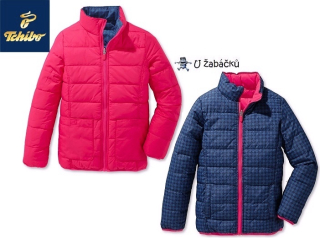 ☘️ OBOUSTRANNÁ BUNDA Tchibo přechodová-zimní > varianta dívčí vel. 158/164