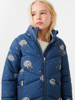 ☘️ Dívčí ZIMNÍ BUNDA Mango se stromečky vel. 104