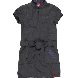 ☘️ Dívčí ŠATY SAM šatovka > varianta šedé-černé