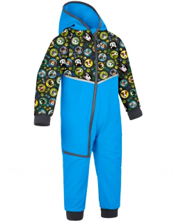 ☘️ Klučičí SOFTSHELLOVÁ KOMBINÉZA Unuo zvířátkový overal s fleecem