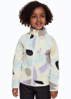 ☘️ Fleecová SMETANOVÁ MIKINA H&M s kapsami