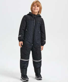 ☘️ Klučičí ČERNÁ KOMBINÉZA zimní overal