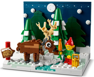 ☘️ VÁNOČNÍ LEGO 40484 Santova předzahrádka