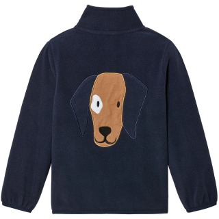 ☘️ Fleecová PEJSKOVÁ MIKINA tmavá