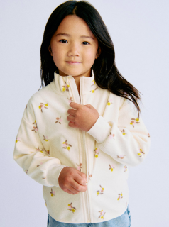 ☘️ Fleecová MIKINA H&M Berries světlá