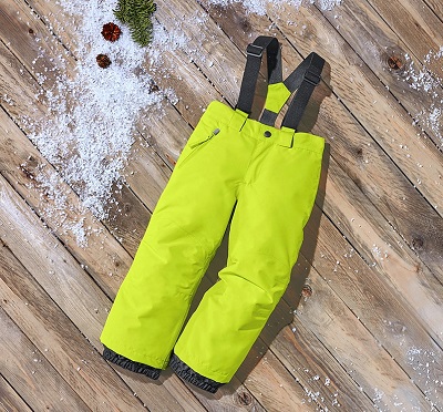 Klučičí lyžařské oteplováky ❄ fosforové zimní kalhoty pro kluky ❄ SKLADEM v našem eshopu U ŽABÁČKŮ.